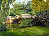 Bridge Canvas Paintings - Bow Bridge
